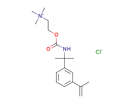 2-[N-(m-isopropenyl-α,α-dimethylbenzyl)carbamoyloxy]ethyltrimethylammonium chloride