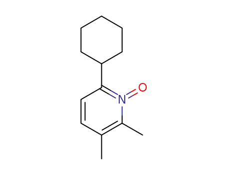 6-cyclohexyl-2,3-dimethylpyridine N-oxide