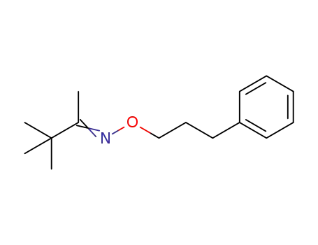 3,3-dimethylbutan-2-one O-(3-phenylpropyl) oxime