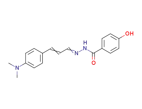4-hydroxybenzoyl-[3-(4-dimethylaminophenyl)allylidene]hydrazide