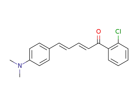 (2E,4E)-1-(2-chlorophenyl)-5-(4-(dimethylamino)phenyl)penta-2,4-dien-1-one