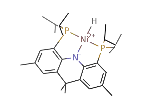(4,5-bis(diisopropylphosphino)-2,7,9,9-tetramethyl-9H-acridin-10-ide)NiH