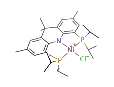 (4,5-bis(diisopropylphosphino)-2,7,9,9-tetramethyl-9H-acridin-10-ide)NiCl