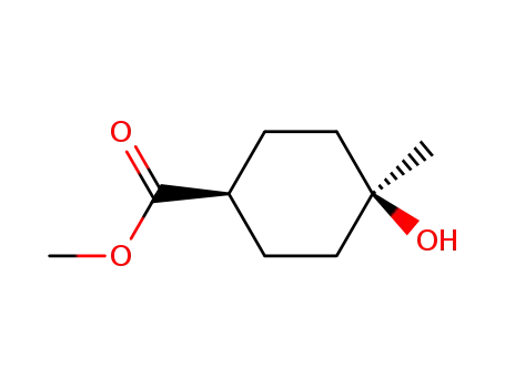 4c-hydroxy-4t-methyl-cyclohexane-r-carboxylic acid methyl ester