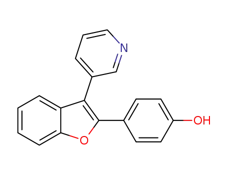 4-(3-(pyridin-3-yl)benzofuran-2-yl)phenol