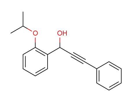1-(2-isopropoxyphenyl)-3-phenylprop-2-yn-1-ol