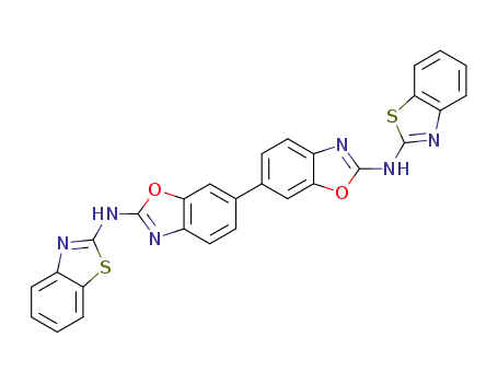 2,2'-bis(2-benzothiazolylamino)-6,6'-bibenzoxazole