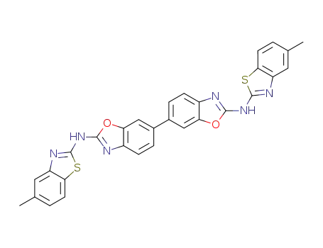 2,2'-bis(5,6-dimethyl-2-benzothiazolylamino)-6,6'-bibenzoxazole