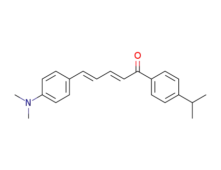 (2E,4E)-5-(4-(dimethylamino)phenyl)-1-(4-isopropylphenyl)penta-2,4-dien-1-one