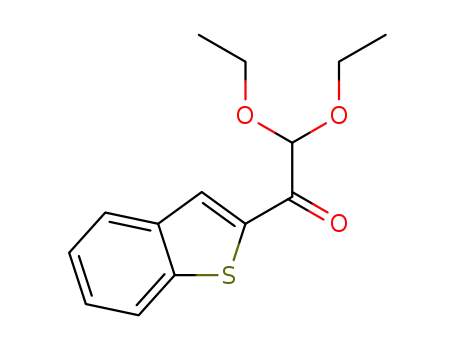 1-(1-benzo[b]thiophen-2-yl)-2,2-diethoxyethan-1-one