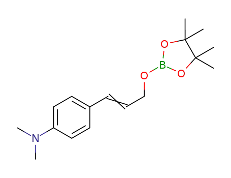 2-(4-N,N′-dimethylaminocinnamylmethoxy)pinacolborane
