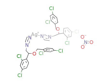 [Ag(1-[2-(2,4-dichlorobenzyloxy)-2-(2,4-dichlorophenyl)ethyl]-1H-imidazole)2NO3]
