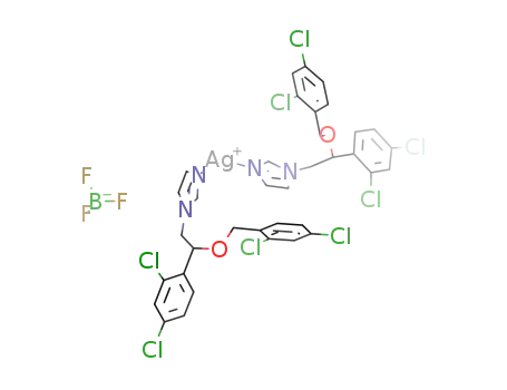 [Ag(1-[2-(2,4-dichlorobenzyloxy)-2-(2,4-dichlorophenyl)ethyl]-1H-imidazole)2BF4]