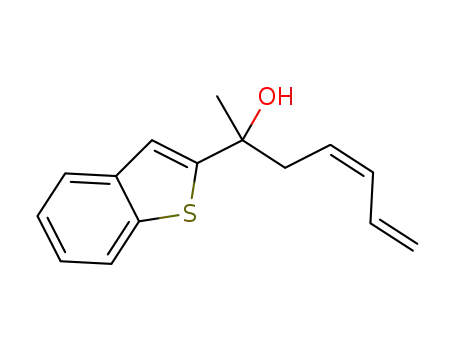 rac-2-(benzo[b]thiophen-2-yl)hepta-4,6-dien-2-ol