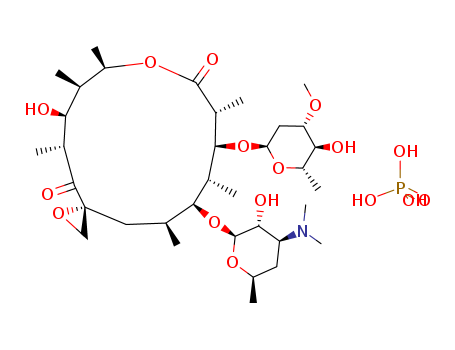 OLEANDOMYCIN PHOSPHATE			(7060-74-4 )