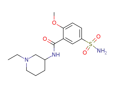 N-(1-ethyl-piperidin-3-yl)-2-methoxy-5-sulfamoyl-benzamide