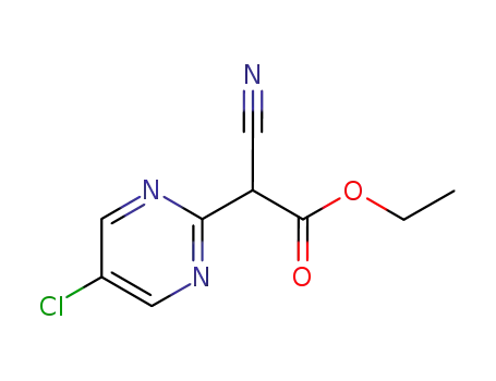(5-Chloro-pyrimidin-2-yl)-cyano-acetic acid ethyl ester