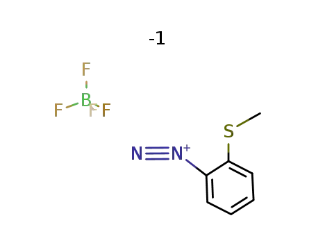 1-[2-(methylsulfanyl)phenyl]diazonium tetrafluoroborate