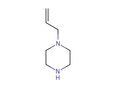 Molecular Structure of 13961-36-9 (1-Allylpiperazine)