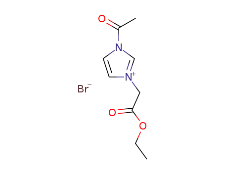 3-Acetyl-1-ethoxycarbonylmethyl-3H-imidazol-1-ium; bromide