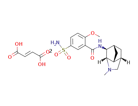 2-Methoxy-N-((1R,2S,3S,6S,7R)-4-methyl-4-aza-tricyclo[4.2.1.03,7]non-2-yl)-5-sulfamoyl-benzamide; compound with (E)-but-2-enedioic acid