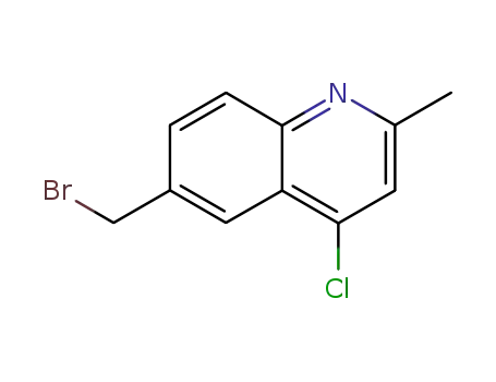 6-(bromomethyl)-4-chloro-2-methylquinoline