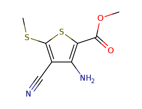 Factory Supply methyl 3-amino-4-cyano-5-(methylthio)thiophene-2-carboxylate