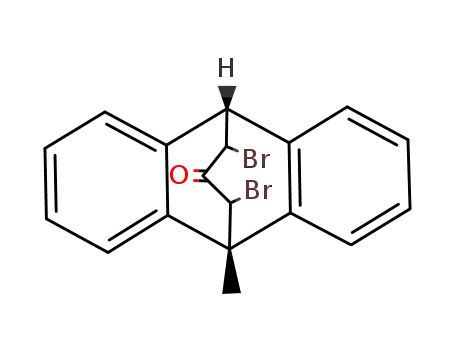 11,13-dibromo-9,10-dihydro-9-methyl-9,10-propanoanthracen-12-one