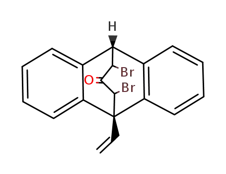 11,13-dibromo-9,10-dihydro-9-vinyl-9,10-propanoanthracen-12-one