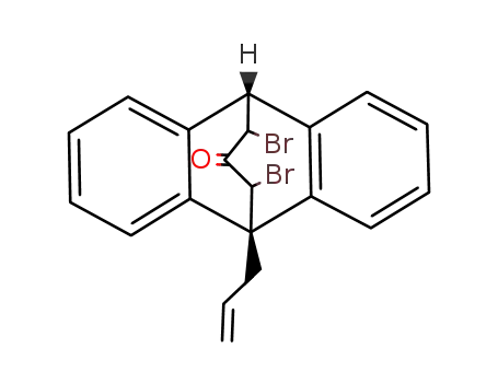 11,13-dibromo-9,10-dihydro-9-(2-propenyl)-9,10-propanoanthracen-12-one