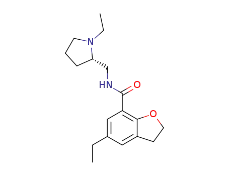 (S)-(-)-5-ethyl-N-<(1-ethyl-2-pyrrolidinyl)methyl>-2,3-dihydrobenzofuran-7-carboxamide