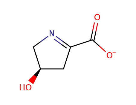 (R)-4-Hydroxy-4,5-dihydro-3H-pyrrole-2-carboxylic acid anion