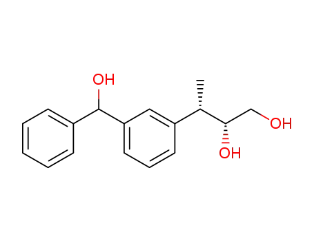 (2R,3S,1''RS)-3-<3'-(hydroxyphenylmethyl)phenyl>butane-1,2-diol