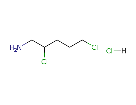 2,5-Dichloropentylazanium;chloride