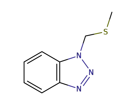 Molecular Structure of 183164-38-7 (1-(Methylthiomethyl)benzotriazole)