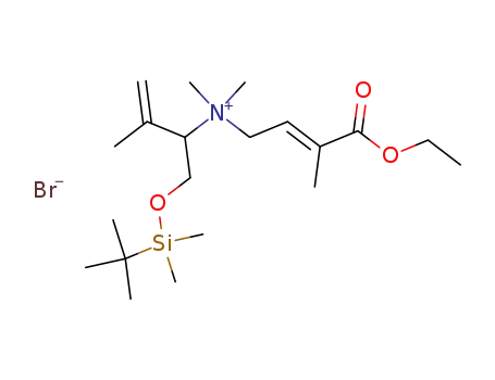[(2E)-3-ethoxycarbonylbut-2-enyl][1-isopropenyl-2-(tert-butyldimethylsiloxy)ethyl]dimethylammonium bromide