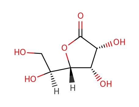 Molecular Structure of 22430-23-5 (L-Mannono-1,4-lactone)