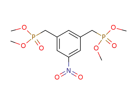 5-nitro-m-xylylene bisphosphonic acid tetramethyl ester