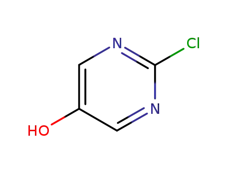 Molecular Structure of 4983-28-2 (2-Chloro-5-hydroxypyrimidine)