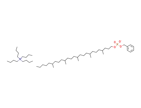tetrabutylammonium benzyl 4,8,12,16,20-pentamethylpentacosylphosphate