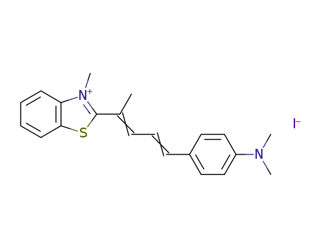 2-{2-[4-(dimethylamino)phenyl]-1-methylbuta-1,3-dien-1-yl}-3-methylbenzothiazolium iodide