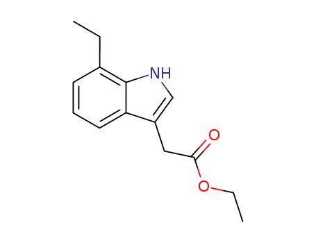 (7-ethyl-1H-indol-3-yl)-acetic acid ethyl ester