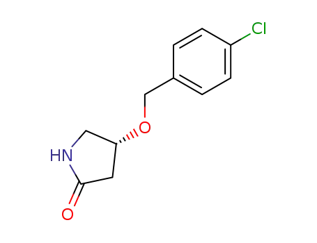 (R)-4-[(4-chlorobenzyl)oxy]-2-pyrrolidinone