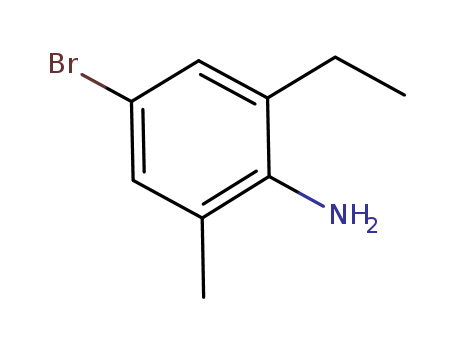 Benzenamine, 4-bromo-2-ethyl-6-methyl-