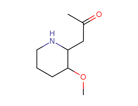 trans 1-(3-methoxy-2-piperidyl)-2-propanone