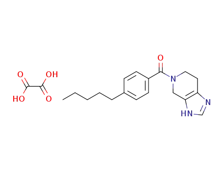 4-pentylphenyl-(1,4,6,7-tetrahydroimidazo[4,5-c]pyridin-5-yl)methanone oxalate