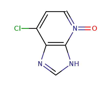 7-chloro-3H-imidazo[4,5-b]pyridine-4-oxide