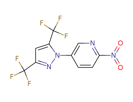 5-[3,5-bis(trifluoromethyl)-1H-pyrazol-1-yl]-2-nitropyridine