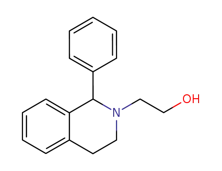 Molecular Structure of 32973-53-8 (2-(1-PHENYL-3,4-DIHYDRO-1H-ISOQUINOLIN-2-YL)-ETHANOL)