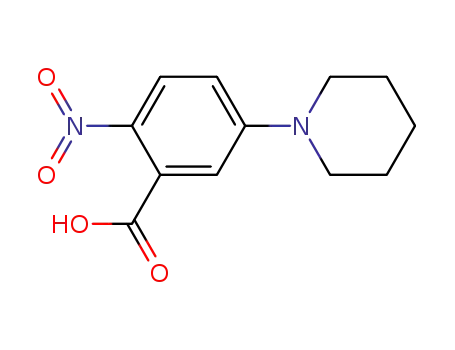 2-nitro-5-(piperidin-N-yl)-benzoic acid